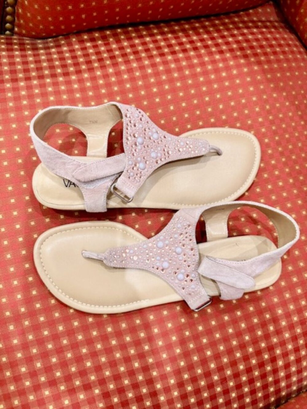 VANELi Sandals, Strapy, Studded, Embellished, Size 7.5